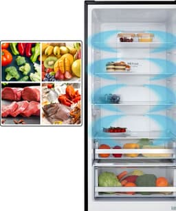 CHiQ FBM351NEI42 - Koel-vriescombinatie - 356 Liter - No Frost - Stil 35dB - Inverter Compressor - Digitaal LED Display - 12 Jaar Garantie op Compressor - D Energielabel — thumbnail 11