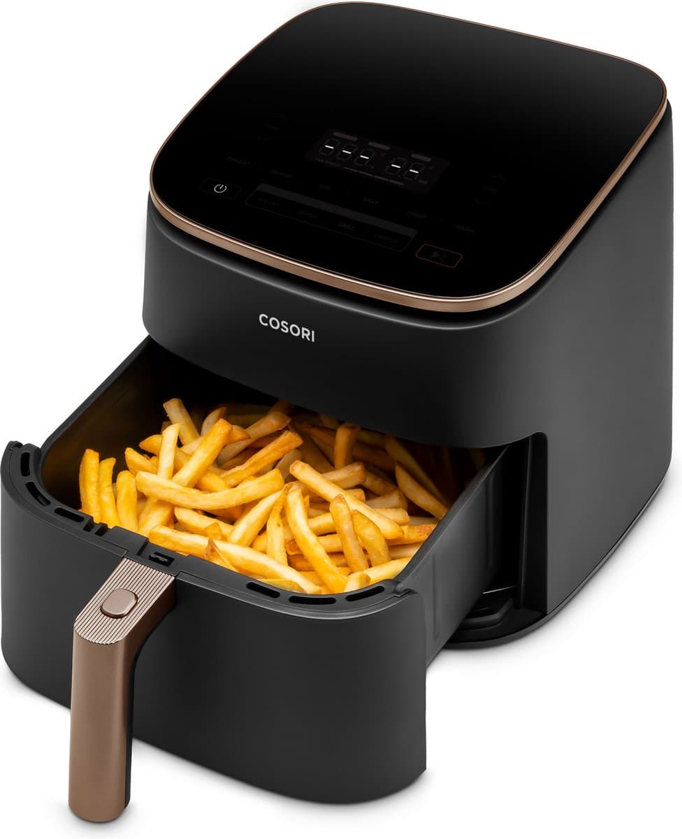 Cosori TurboBlaze – Airfryer XXL – 6L – 9 Programma’s – 30–230°C – Snelle DC Motor — afbeelding 1