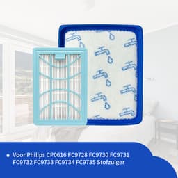Replacements filterset geschikt voor Philips Powerpro Expert FC97XX – 2 stuks — thumbnail 1