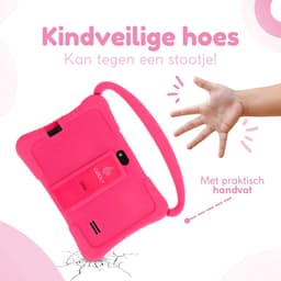 GØDLY® Kindertablet - 7 Inch - Kindertablet vanaf 3 jaar - Tablet Kinderen - Ouderlijk Toezicht - Gratis Beschermende Hoes - 12 Maanden Garantie - Roze — thumbnail 2