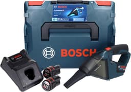 Bosch GAS 12V Professionele snoerloze stofzuiger 12 V 0,35 l + 2x accu 3,0 Ah + lader + L-Boxx — thumbnail 3