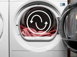 AEG TR738L4B 7000 serie SensiDry warmtepompdroger - 8 kg - 235 kWh - wit — thumbnail 8