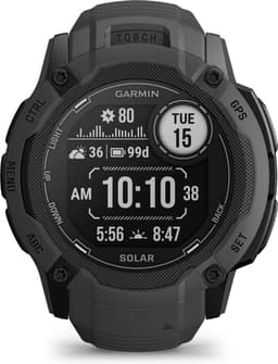 Garmin Instinct 2X Solar - Smartwatch - Oneindige batterijduur met Solar - Ingebouwde zaklamp - Multi-band GNSS - Graphite — thumbnail 1