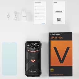 DOOGEE VMAX PLUS 5G - Robuuste Smartphone - Robuuste Telefoon - 36 GB ROM + 512 GB ROM - 22000 mAh/33 W- 200 MP + 32 MP + 20 MP nachtzicht - 6,58 inch FHD+ 120 Hz IPS - NFC - Face ID - Wi-Fi 6 - dubbele luidsprekers - Zwart — thumbnail 5
