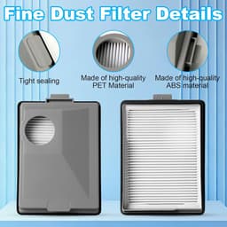 Filter set geschikt voor Miele CX1 Boost - Filter set van 3 stuks –CX FSF HEPA Fijnstoffilter Hygiëne filter (uitblaas) SF HY 60 — thumbnail 3