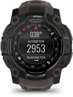 Garmin Instinct® 3 - Smartwatch - AMOLED - 50 mm - Black Bezel with Charcoal Band — thumbnail 11