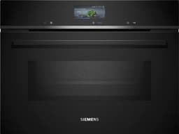 Siemens CM736GAB1 - iQ700 - Compacte inbouw bakoven met magnetron - 60cm x 45cm - varioSpeed: bereid de meest voortreffelijke gerechten tot wel 50% sneller - Home connect - Makkelijker schoon dankzij de gecoate achterwand — thumbnail 8