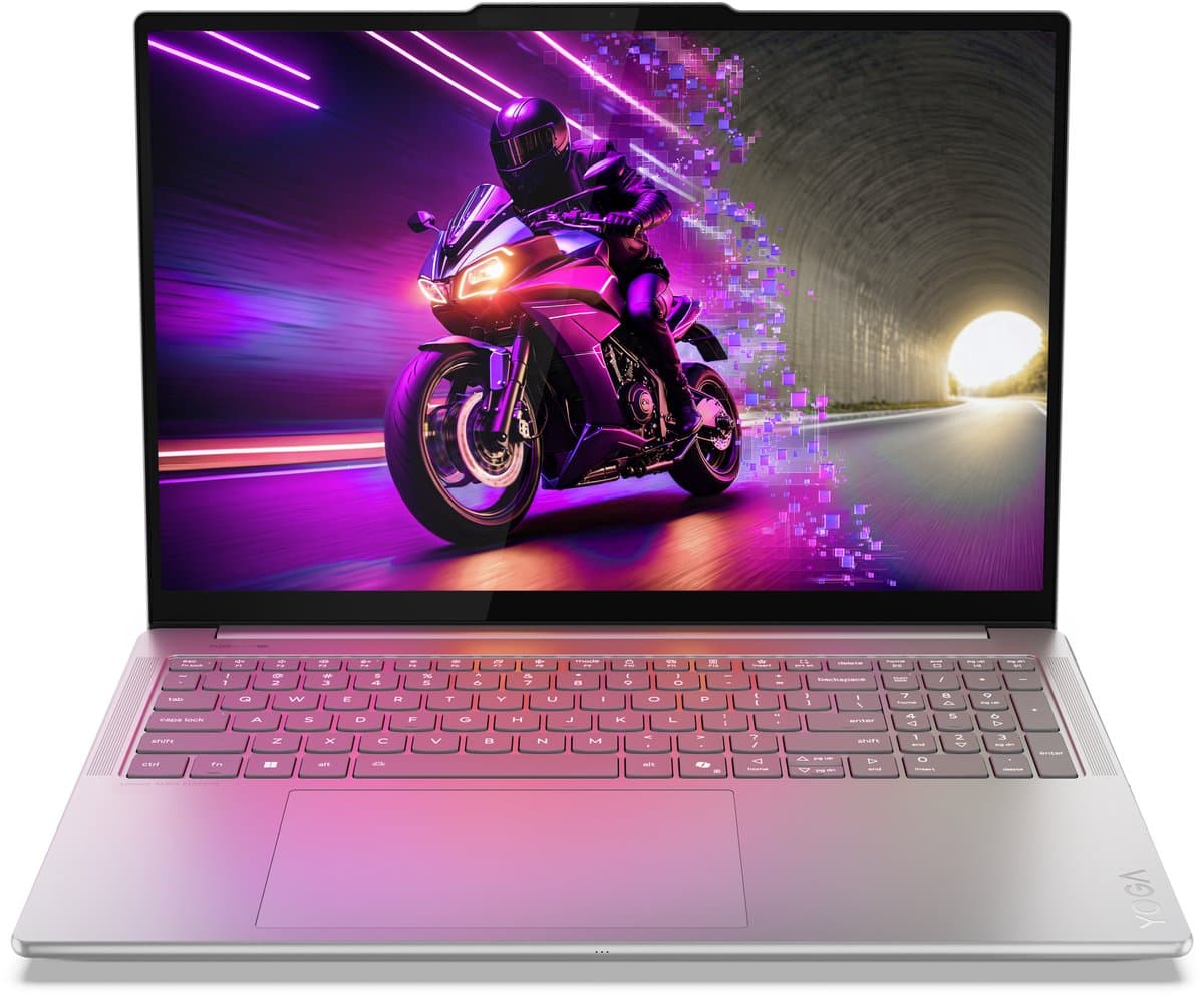 Lenovo Yoga Pro 9 16IAH10 Intel Core Ultra 7 255H Laptop 40,6 cm (16") WQXGA+ 32 GB LPDDR5x-SDRAM 1 TB SSD NVIDIA GeForce RTX 5060 Wi-Fi 7 (802.11be) Windows 11 Home Engels Grijs — afbeelding 1