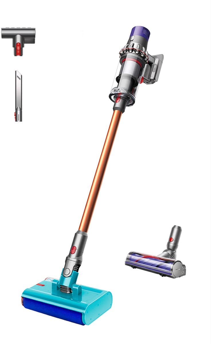 Dyson V10 Cyclone Submarine - Steelstofzuiger met dweilfunctie - Koper - 150 Air Watts - Lange batterijduur — afbeelding 1