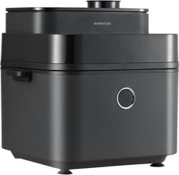 Inventum GF730HLDB Airfryer XXL - 7,3L - Crispy- & stoomfunctie - Kijkvenster - 8 programma's - 80-200 °C - PFAS-vrij - Tot 6 personen - Grijs/Zwart — thumbnail 11