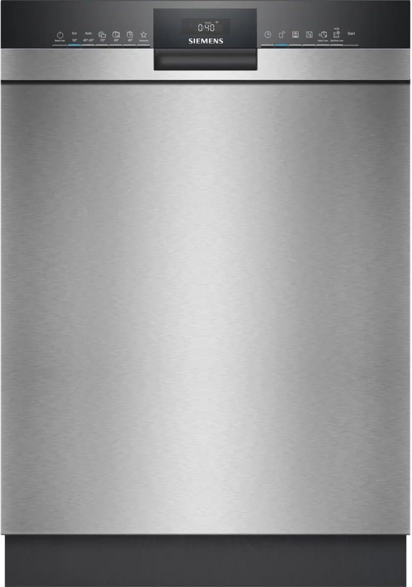 Siemens SN43ES22AE - Onderbouw vaatwasser - 60 cm - RVS - Label A — afbeelding 1
