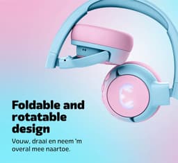 Fresh 'n Rebel Code Junior - Koptelefoon kind - Kinder koptelefoon - Draadloos (Bluetooth) & Bedraad – Inclusief Aux kabel (1m) - Cool Candy — thumbnail 8