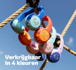 Fresh 'n Rebel Code Junior - Koptelefoon kind - Kinder koptelefoon - Draadloos (Bluetooth) & Bedraad – Inclusief Aux kabel (1m) - Cool Candy — thumbnail 9
