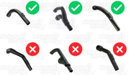 V2 Pistoolgreep Geschikt voor Miele - Miele alternatief Handgreep - Greep is o.a. Geschikt voor Miele Guard L1, M1, S1, C1, C2, S2000, S4000, S5000, S6000, S8000, S2, S4, S5, S6 en S8 series - Pistoolgreep van hoge kwaliteit — thumbnail 2