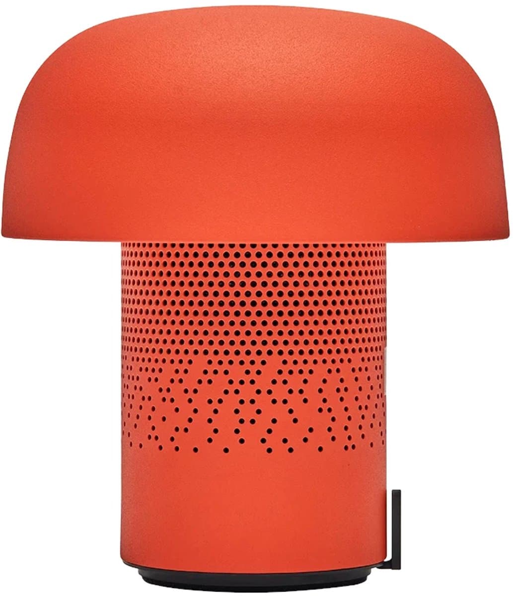 Kooduu Sensa PLAY - Bluetooth Speaker met SOUND BY JBL - Dimbare LED-lamp - Oplaadbare batterij - Inclusief docking station - Kleur Orange — afbeelding 1