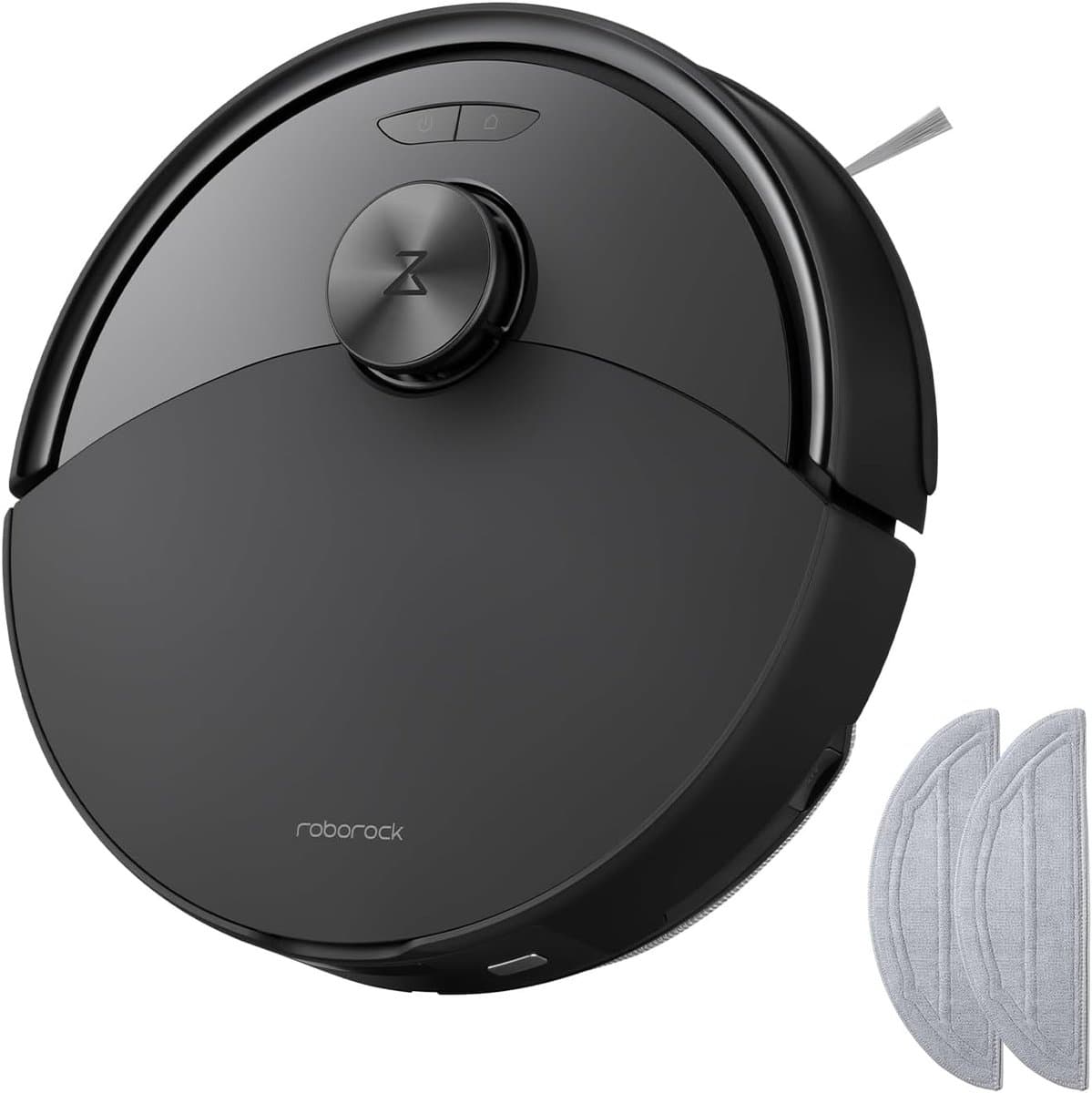 Roborock Q10 S5 Set Robotstofzuiger– 10000 Pa Zuigkracht–Dubbele Anti-klitfunctie–VibraRise 2.0-Systeem– 8 mm Dweillift– PreciSense LiDAR-navigatie–Obstakelvermijding– APP–Zwart-2 Dweilen — afbeelding 1