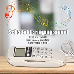 Vaste Telefoon met LCD-scherm en Flitsfunctie voor Senioren en Thuisgebruik — thumbnail 7