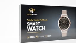 Golden Sound AMOLED Smartwatch Dames - Horloge dames - Stappenteller - Slaapmonitor - Saturatiemeter - 42mm - 4 bandjes - Zwart — thumbnail 11
