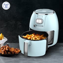 Westinghouse Retro Airfryer - 1500W - Heteluchtfriteuse - 4L - PFAS-Vrij - tot 200 Graden - Tot 4 personen - Blauw — thumbnail 4