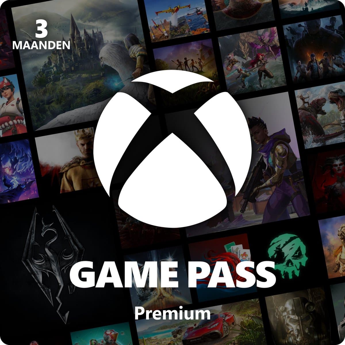 Xbox Game Pass Premium - 3 maanden - Xbox, PC, Cloud Gaming — afbeelding 1