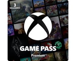 Xbox Game Pass Premium - 3 maanden - Xbox, PC, Cloud Gaming