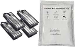 Replacements® HEPA-filters geschikt voor Miele Active AirClean 50 – Voor Complete C3, C2, S8, S6, S5, S4 - Vervangt SF-HA 50 - 4 stuks — thumbnail 6