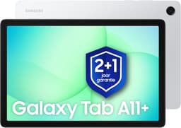 Samsung Galaxy Tab A11 Plus - Wi-Fi - 128GB - Silver + 1 jaar extra garantie — thumbnail 1