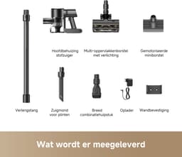 Dreame R20 SE Steelstofzuiger - Snoerloos - 150AW zuigkracht – Tot 90 min autonomie – Met LED verlichting & HEPA-filter – Lichtgewicht – Compleet met accessoires – Voor huisdieren & Alle vloertypes — thumbnail 7