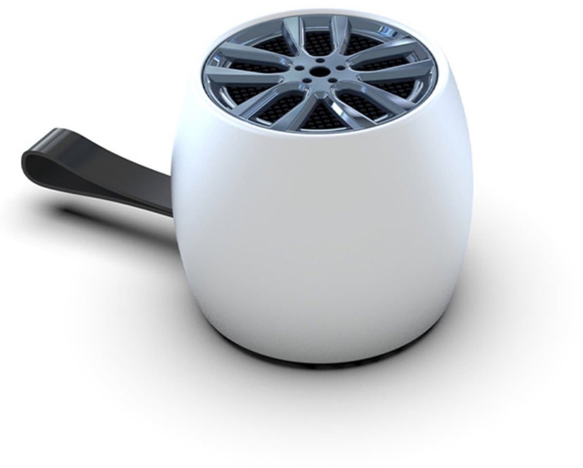 Fivesquare MiniSense Bass Speaker – Mini Bluetooth Speaker met Aluminium Behuizing, TWS & Shake Control Zilver — afbeelding 1