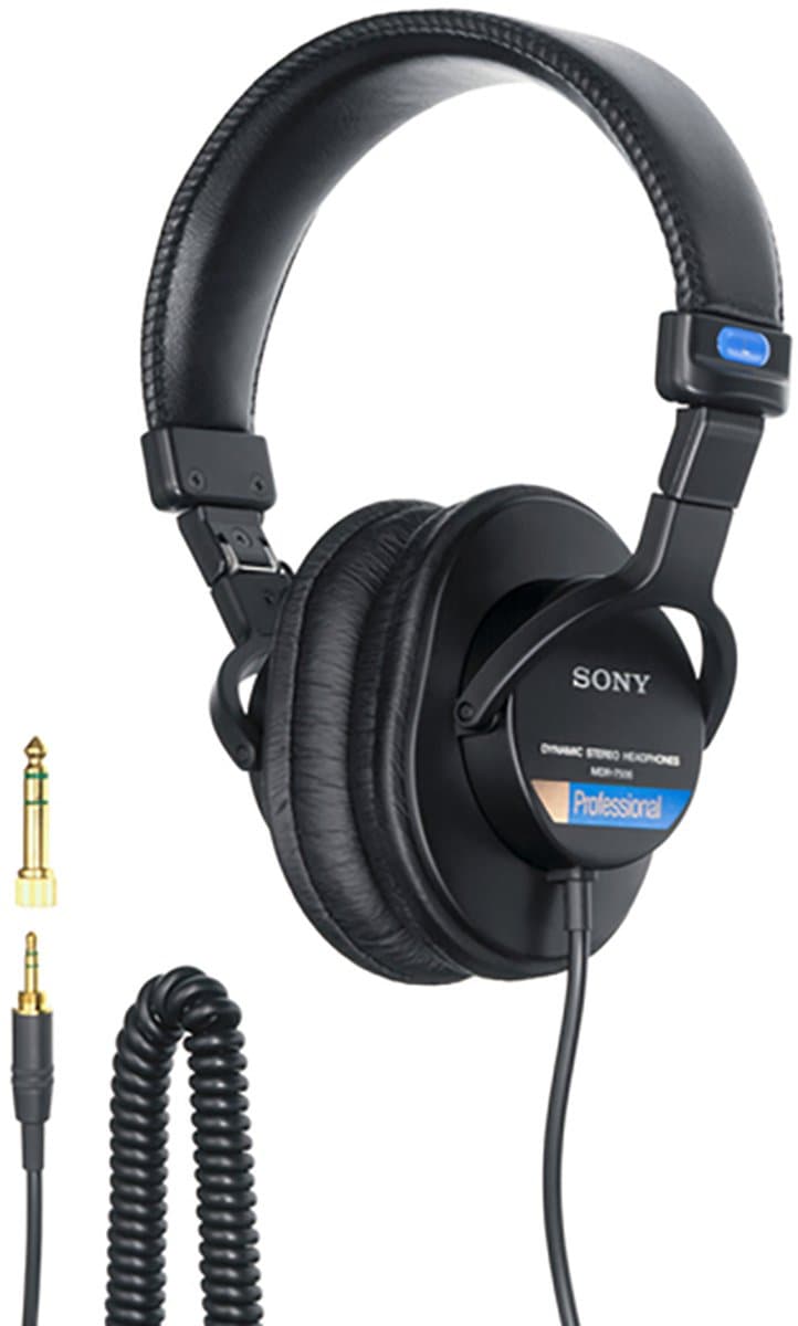 Sony MDR-7506 - Studio koptelefoon met gesloten achterkant - Zwart — afbeelding 1