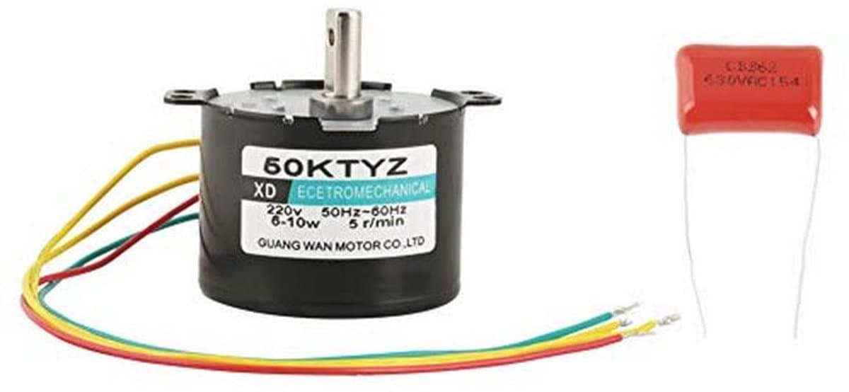 Lage Snelheid Synchrone Motor 5-50 RPM voor Industriële Toepassingen en Vaatwassers — afbeelding 1