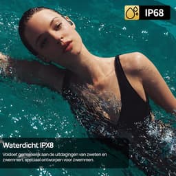 MANKIW Osea Open-ear Hoofdtelefoon – IP68 Waterdicht Bluetooth 5.4 Sport Hoofdtelefoon met 32 GB MP3 – Draadloos Voor Zwemmen, Hardlopen en Training — thumbnail 2