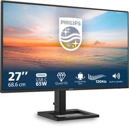 Philips 27E1N1600AE - QHD IPS Monitor - USB-C 65w - Speakers - 27 inch — thumbnail 6