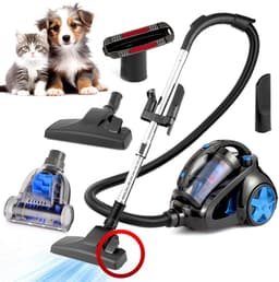 AG3100 Stofzuiger Zonder Zak - Stofzuigers - Vacuum Cleaner Zakloos - Geschikt Voor Dierenharen -900W - Sterke Zuigkracht - Blauw — thumbnail 1