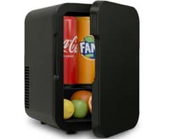 Mini koelkast 5L - Skincare & make-up fridge - Eten & drinken - Organizer - 12V & 230V - Koel & warm - Auto koelkast - Compact - Zwart