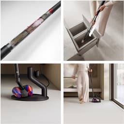 Dyson PencilVac Fluffycones - Steelstofzuiger - Zwart - 50 Air Watts - Ultraslank en licht ontwerp — thumbnail 5
