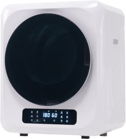 Re-purelife® Compacte Wasdroger met UV-Desinfectie - 6 Programma's - 3-4 kg Capaciteit - Geschikt voor Opbouw of Opstelling - Stille Werking & Helder LED-Display - Wit — thumbnail 10