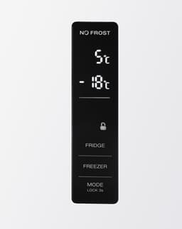 Bella BKGC340-NFD-040CW - Koelvriescombinatie - No Frost - Energielabel C - 337 Liter - Wit -Display - Zeer stil: 39DB - Supervriezen — thumbnail 6