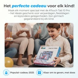 ATouch Combipakket - Kindertablet Tab 10 Pro + Kinderkoptelefoon - Volumebegrenzing - 128GB+64SD - Vanaf 3 jaar - Navy — thumbnail 6