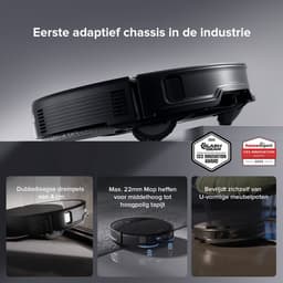 Roborock Saros 10R Set– Robotstofzuiger Met Dweilfunctie– 22000Pa–7,98 cm Ultraslank Ontwerp–Vuildetectiesysteem–80℃ Warmwatermopwas–Zelfreinigend Station & Anti-Klit Borstels – Slimme spraakassistent– S8 maxv ultra Upgrade-2 Dweilen — thumbnail 9
