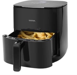 Blokker Airfryer XL 5 Liter Zwart - Heteluchtfriteuse Dubbel Verwarmingselement - Incl. 60 min Timer - 8 Automatische Programma's - Vaatwasserbestendige Onderdelen - Cool Touch Behuizing - BPA Vrij — thumbnail 1