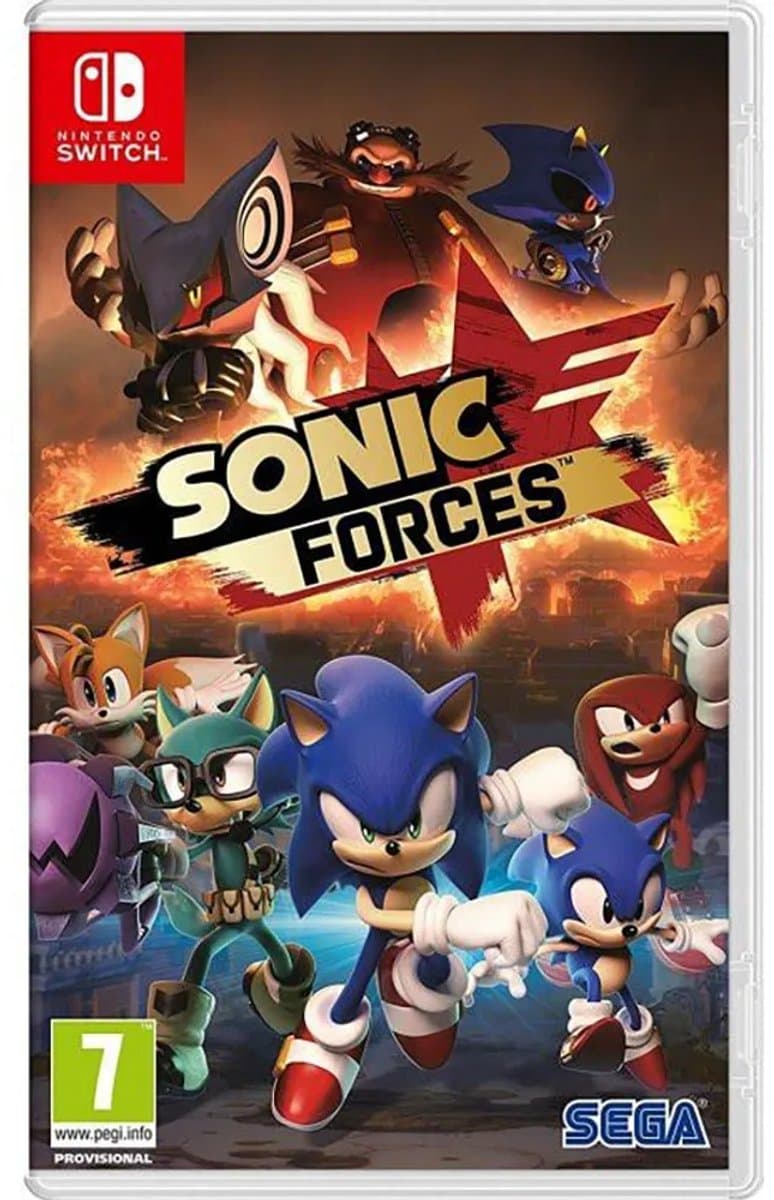 Sonic Forces – Nintendo Switch (Code-in-a-box) — afbeelding 1