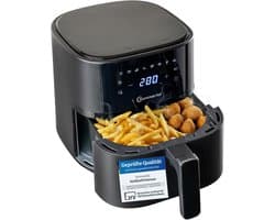 Airfryer XL 4.0L met Touchscreen - 8 Programma's - 1500W - Gezond Frituren & Energiebesparend
