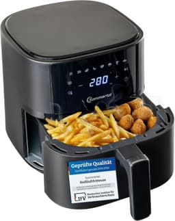 Airfryer XL 4.0L met Touchscreen - 8 Programma's - 1500W - Gezond Frituren & Energiebesparend — thumbnail 1