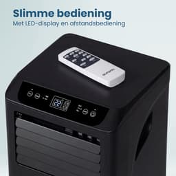 Auronic Mobiele Airco - 10.000 BTU - 4-in-1 - Airconditioning met 2 Raamafdichtingskits - Ventilator - Ontvochtiger - Tot 25m² - Zwart — thumbnail 9