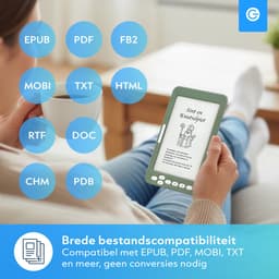 Silvergear eReader voor Kinderen 4.7 Inch - 4 GB - E-ink Scherm - EPUB en Meer - Educatief Vakantie Speelgoed - Reisspelletjes Kinderen Onderweg - E book Reader - Cadeau voor Jongens en Meisjes voor op Reis - 7, 8, 9, 10, 11, 12, 13, 14 Jaar - Groen — thumbnail 6
