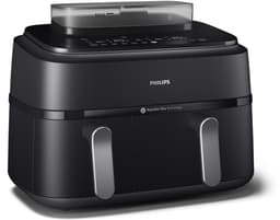 Philips 5000 Series Dual Basket Airfryer - NA551/00 - Stoomfunctie - Dubbele Mand - 9L - Tot 6 Personen — thumbnail 14