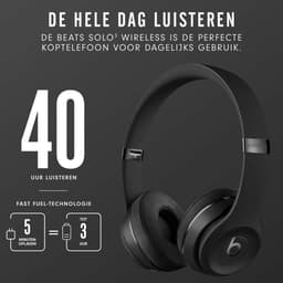 Beats Solo3 - Draadloze koptelefoon - Zwart — thumbnail 18