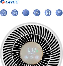 Eagle350 Luchtreiniger voor de Slaapkamer, Mensen met Allergieën en Rokers, Zuiveringsapparaat met Bedieningsapp, HEPA Luchtfilters - CADR 350m³/h - voor Thuis en Kantoor - Stof- en Pollenfilter met Timer — thumbnail 2