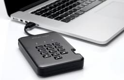 iStorage diskAshur Pro2 SSD - externe harde schijf - 1 TB - SSD - Cijfercode - Zwart - Grafiet — thumbnail 4